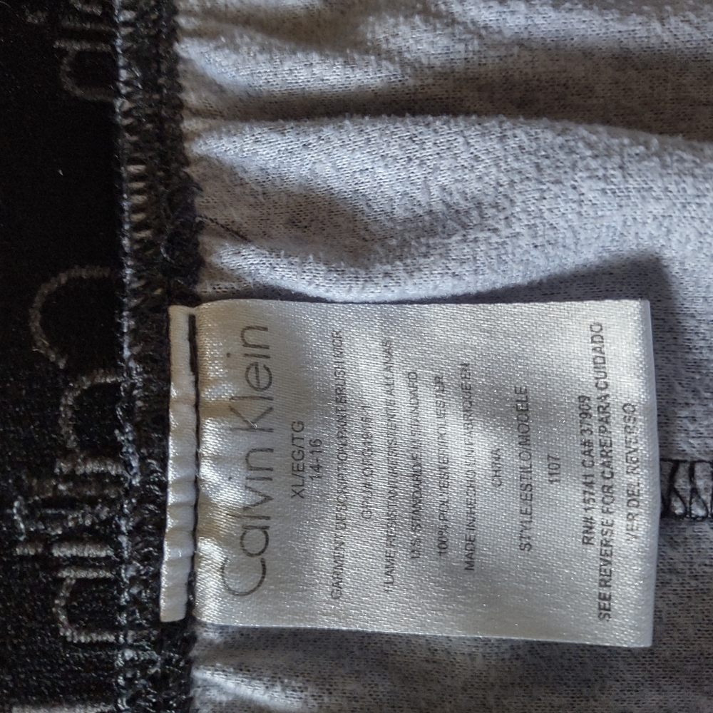 Calvin Klein boy's PJ pants